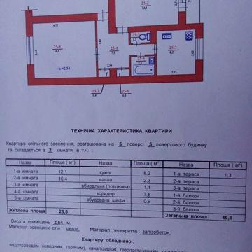 Двохкімнатна квартира