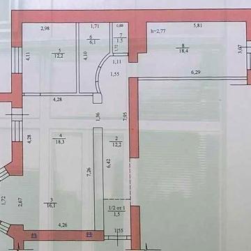 Продам під ремонт 3-и кімнатну квартиру в цегляному будинку