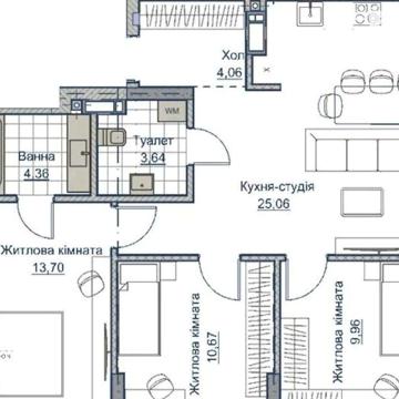 Продаж 3к Квартира Андріївська вулиця ЖК А+Я