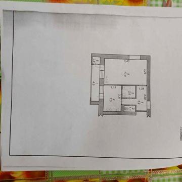 Продаж 1 кім. квартири 40 кв.м.- 16 000$