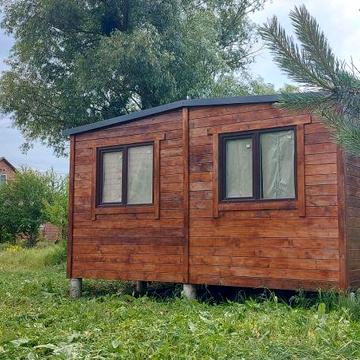 Модульний будинок + земля, дача, будинок, ..септик, електроенергія