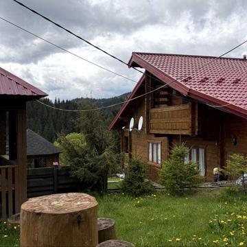 Будинок поруч заповідника в Яблуниці