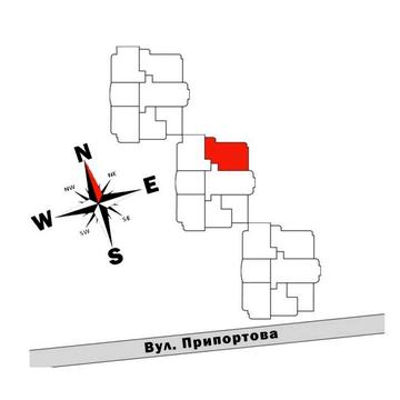 [Переуступка] Продам видову квартиру в новобудові (Припортова, 22/1) ЖК Припортова, 22/1