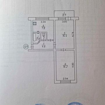 Продам 2-х кімнатну квартиру на проспекті Відрадний, Київ