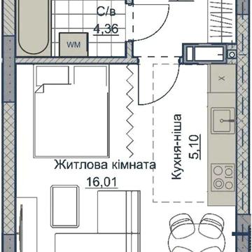 Продаж 1к Квартира Андріївська вулиця ЖК А+Я