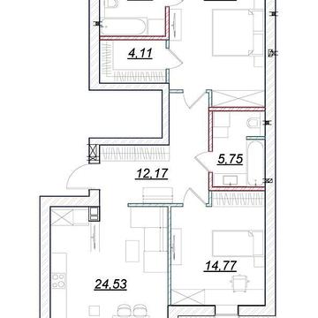 Продаж 2к Квартира Київська вулиця ЖК Desna Park Residence