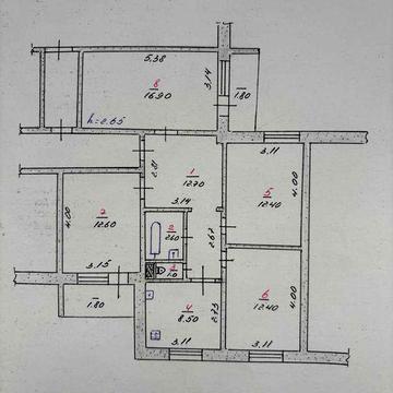 4-кімнатна квартира в м. Хмельницький (Озерна) Від власника!
