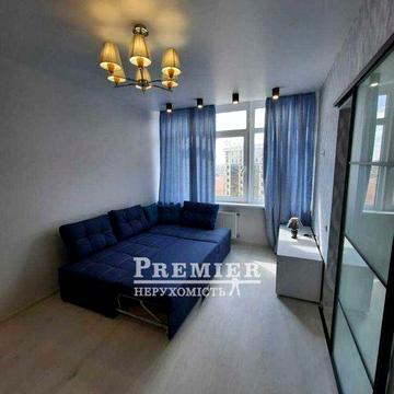 1-кімнатна квартира  44.3 кв м Євроремонт. Вид на море