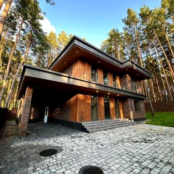 Розкішний КОТЕДЖ в лісі, Розумний дім. 6 сот. 220м2