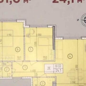 Продаж 2к Квартира Академіка Філатова вулиця ЖК Manhattan