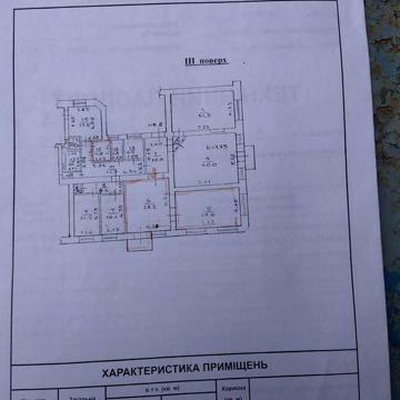 3 комнатная  коммунальная квартира  в Центре Одессы. Бельгийка