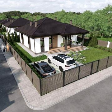 Без %Продаж будинку 108м2 від забудовника Нове/Тарасівка