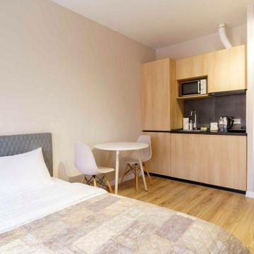 Довгостроково Оренда 1к квартира-студія, ст.м. Нивки,ЖК Nivki-Hall