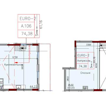 Продаж 1к Квартира Дачна вулиця ЖК Пространство на Дачной