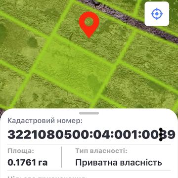 Блиставиця, Бучанський, Київська область 5000.0 USD