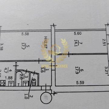 Продається велика, простора 3-кімнатна квартира в Києві