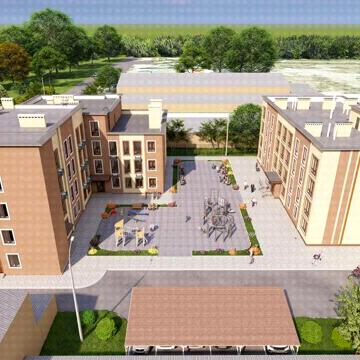 1 комнатная квартира, окончание строительства в конце года