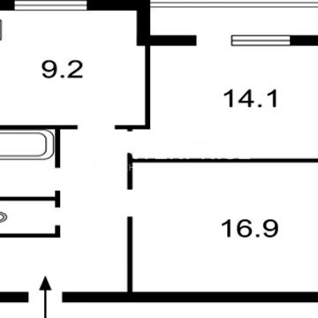 Продаж 2к. квартири, центр, вул. Кн.Острозьких, Печерськ, під ремонт