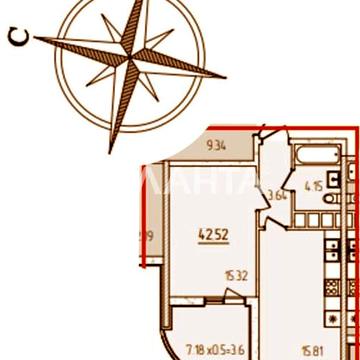 улица Краснова, 3/682-21, Фонтан, Приморский, Одесса, Одесская 42500.0 USD