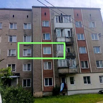 Затишна двох кімнатна у гарному стані у Тисмениці з балконом