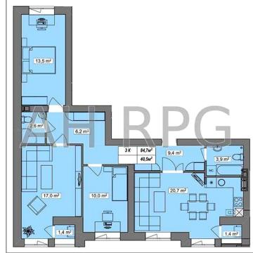 Продаж 3 кім квартира 84,7м ЖК Гудвіл Хотів Метро Теремки Іподром без% ЖК Гудвіл