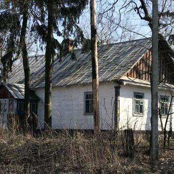 Садиба з хатою та городом