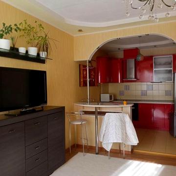 Сдам 1 комн Среднефонтанская S -63 м, кухня студия+ спальня, генератор