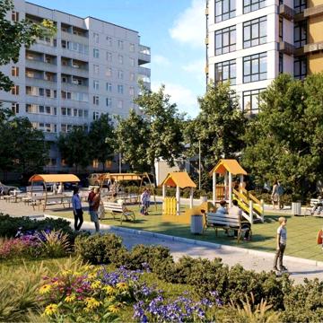 Продам 1-комн.кв. ЖК ГородОК. ул. Гули Королевой 12Г. ЖК ГородОК