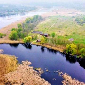 Унікальне місце на березі ріки Рось Будинок Гараж Баня вихід до води