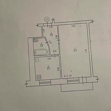Продаж 1-кімнатної квартири Полтава