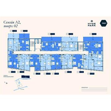 Продаж 1к Квартира Мучна вулиця ЖК Wellnes резиденция Hyde Park