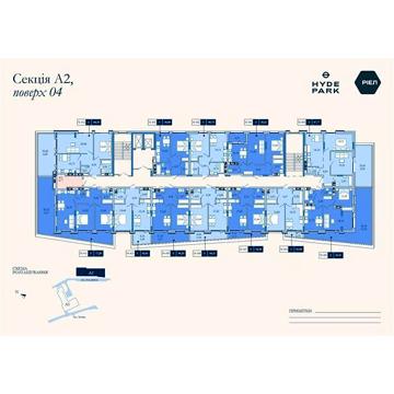 Продаж 2к Квартира Мучна вулиця ЖК Wellnes резиденция Hyde Park