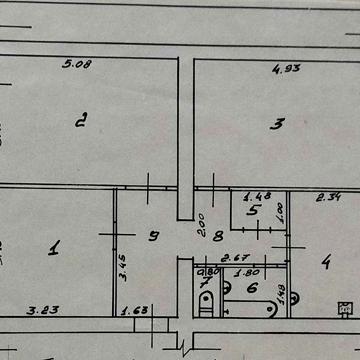 Продаж 3 кімн. квартири з автономним опаленням, смт.Куликівка
