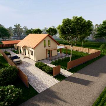 Будинок преміум-класу з готовим дизайном