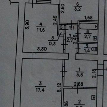 Продаж 3к квартири 2й поверх центр 32000$