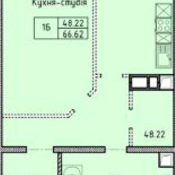 Продаж 1к Квартира Шевченка проспект ЖК Олимпийский