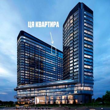 ТЕРМІНОВО 3к квартира 104.96м2 "Rusaniv Residence" (Great Галактика) ЖК Rusaniv Residence