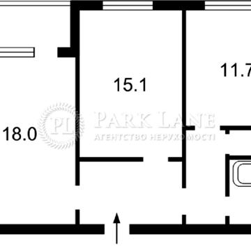 Продам простору 2-к квартиру,  вул. Рейгана (Драйзера), 42  ТЦ "РайON"