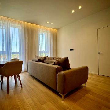 Перша ЗДАЧА однокімнатної 45м2 | Безпечний ЖК Квадрат  |  500$|міс |