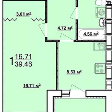 Продам реальную квартиру в новострое ЖК Мира-3  Подключён Ключи.L ЖК Мира