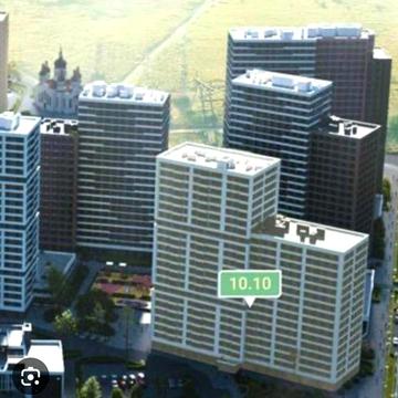 И. Выговского, ЖК "Варшавский 3", дом 10.10, тип 2С7 (78м) ЖК Варшавский 3