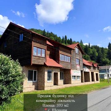 Продаж будинку під комерційну діяльність у с. Шешори неподалік річки