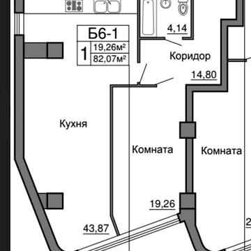 Продаж 1к Квартира Морехідний провулок ЖК Морская симфония