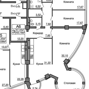 Продаж 3к Квартира Морехідний провулок ЖК Морская симфония