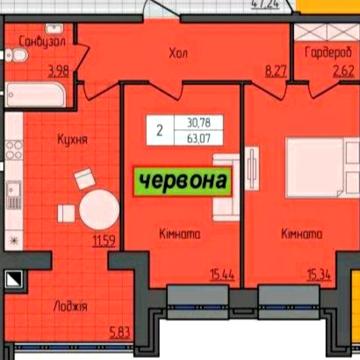 Продам квартиру в ЖКДомбровський ЖК Домбровський