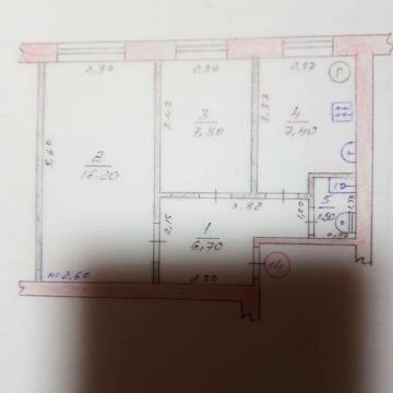 Продаж 2к Квартира Захисників України (Першотравнева) вулиця