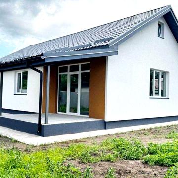 Новий БУДИНОК 115 кв.м на 5  сотках з ГАЗОМ -від  КИЕВА 9 км