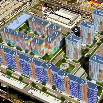 ЖК Меридиан!!! Продам 1 комнатную квартиру 44м2 VW ЖК Меридиан