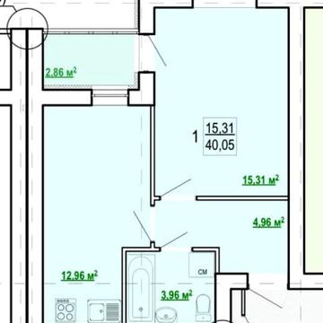 Продам 1 комнатную квартиру ЖК Гидропарк 40м2 VW ЖК Гидропарк