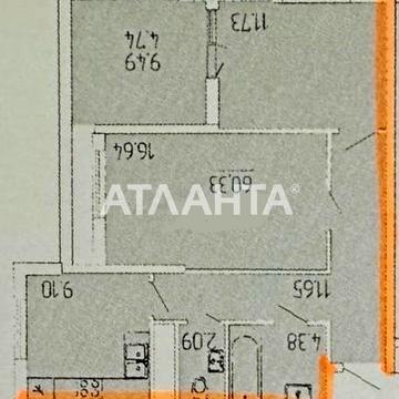 улица Краснова, 3/651-5, Фонтан, Приморский, Одесса, Одесская 69000.0 USD